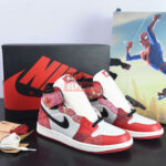 Giày Jordan 1 Retro High OG Spider-Man Across the Spider-Verse Like Auth