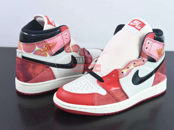 Giày Jordan 1 Retro High OG Spider-Man Across the Spider-Verse Like Auth