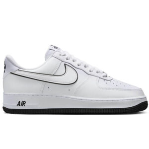 Giày Nike Air Force 1 07 Low 'White Black Outline Swoosh' Like Auth