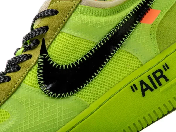 Giày Nike Air Force 1 Low Off White Volt Like Auth (2)