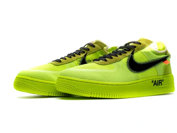 Giày Nike Air Force 1 Low Off White Volt Like Auth (5)