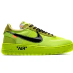 Giày Nike Air Force 1 Low Off White Volt Like Auth (8)