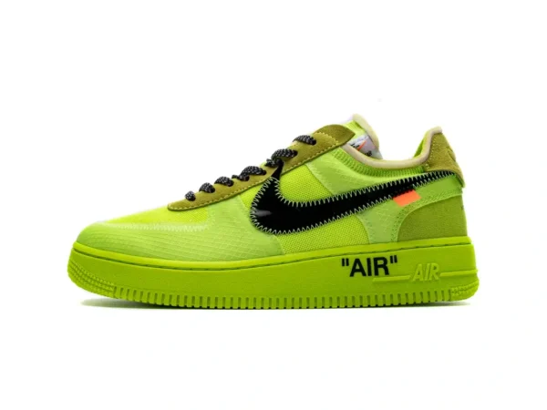 Giày Nike Air Force 1 Low Off White Volt Like Auth (9)
