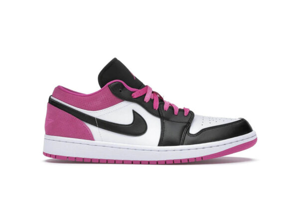 Giày Nike Air Jordan 1 Low Black Active Fuchsia Like Auth