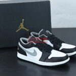 Giày Nike Air Jordan 1 Low Black White Grey Like Auth