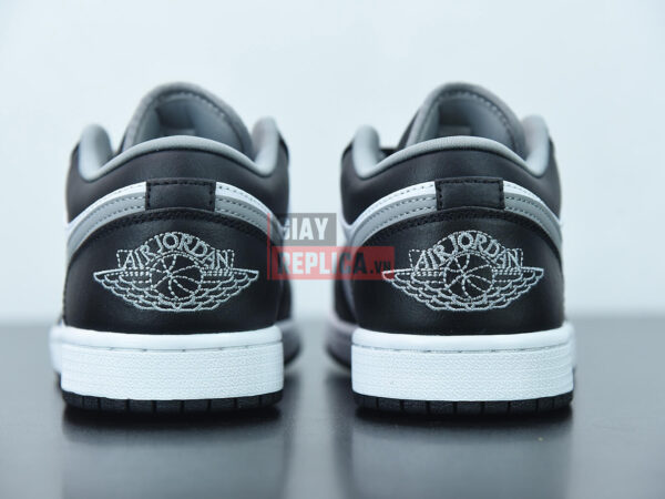 Giày Nike Air Jordan 1 Low Black White Grey Like Auth