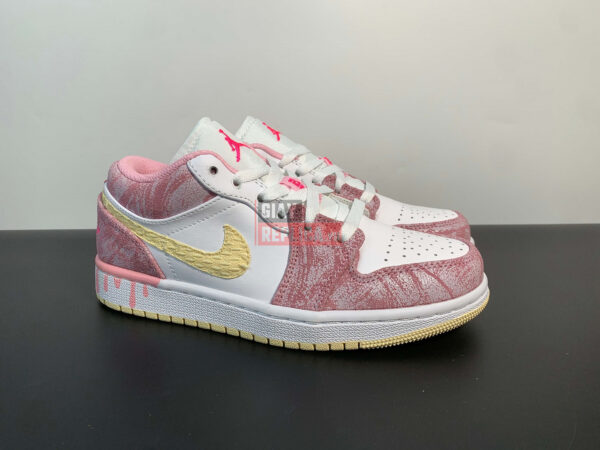 Giày Nike Air Jordan 1 Low Paint Drip Like Auth