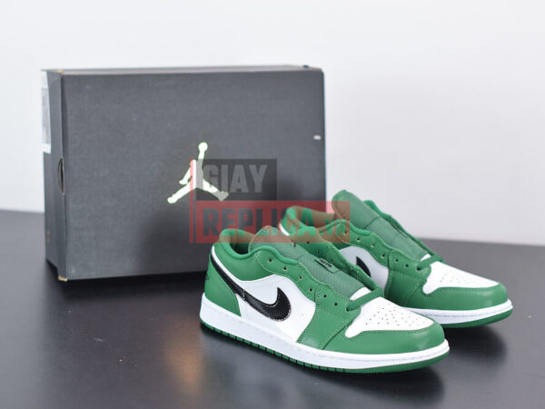 Giày Nike Air Jordan 1 Low Pine Green Like Auth