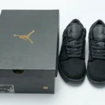 Giày Nike Air Jordan 1 Low Triple Black Like Auth (3)