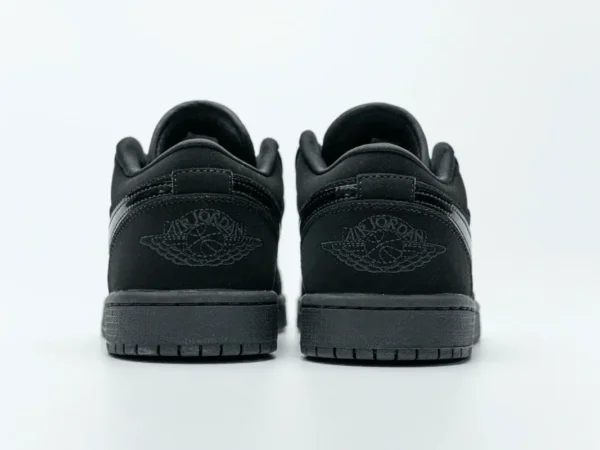 Giày Nike Air Jordan 1 Low Triple Black Like Auth (8)