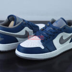 Giày Nike Air Jordan 1 Low True Blue Cement Like Auth