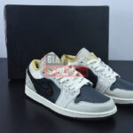 Giày Nike Air Jordan 1 Low ‘Beaded Swoosh’ Like Auth