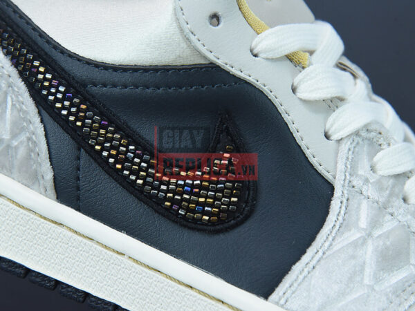 Giày Nike Air Jordan 1 Low ‘Beaded Swoosh’ Like Auth
