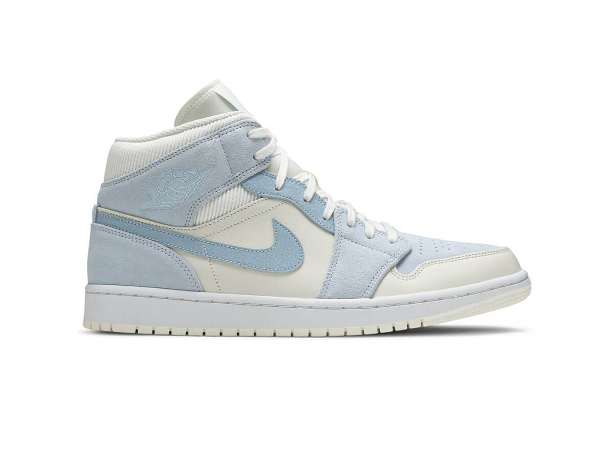 Giày Nike Air Jordan 1 Mid SE ‘Sail Light Blue’ Like Auth 1 Giày Nike Air Jordan 1 Mid SE ‘Sail Light Blue’ Like Auth