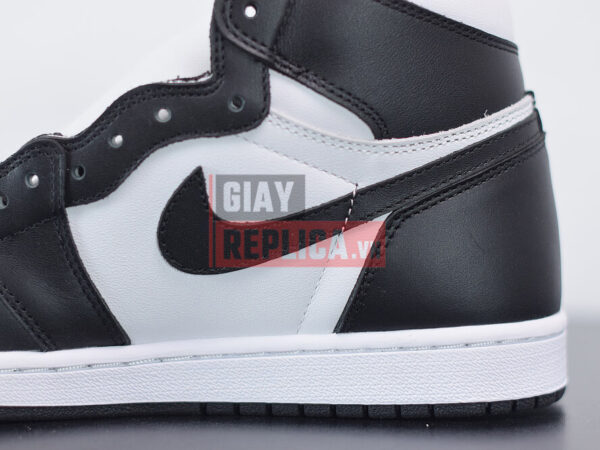 Giày Nike Air Jordan 1 Retro High Black White Like Auth