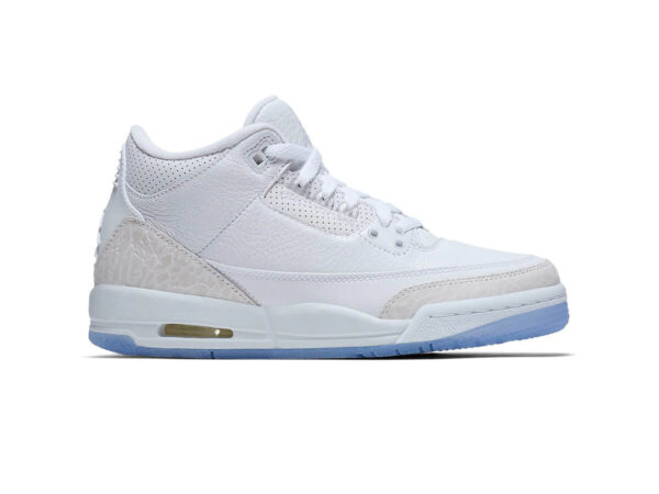 Giày Nike Air Jordan 3 Retro Pure White Like Auth