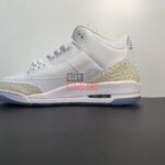 Giày Nike Air Jordan 3 Retro Pure White Like Auth