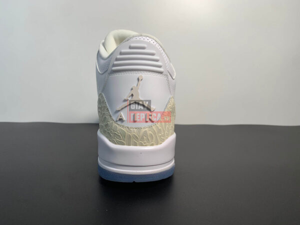 Giày Nike Air Jordan 3 Retro Pure White Like Auth