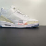 Giày Nike Air Jordan 3 Retro Pure White Like Auth
