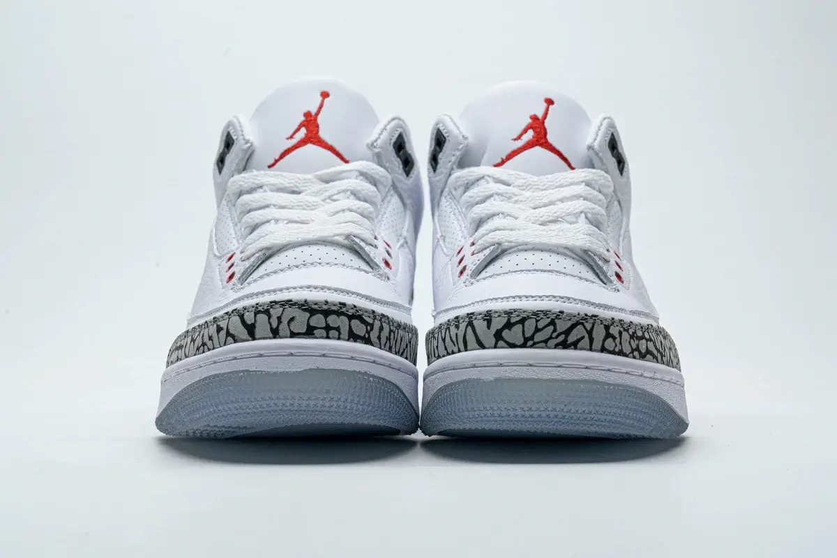 Giày Nike Air Jordan 3 Retro White Cement Like Auth