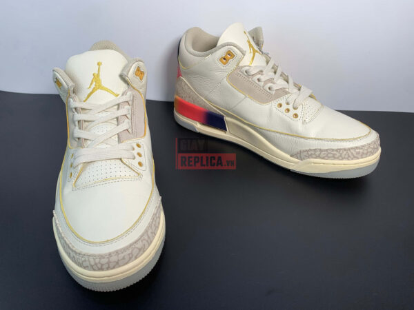 Giày Nike Air Jordan 3 x J Balvin Medellín Sunset Like Auth