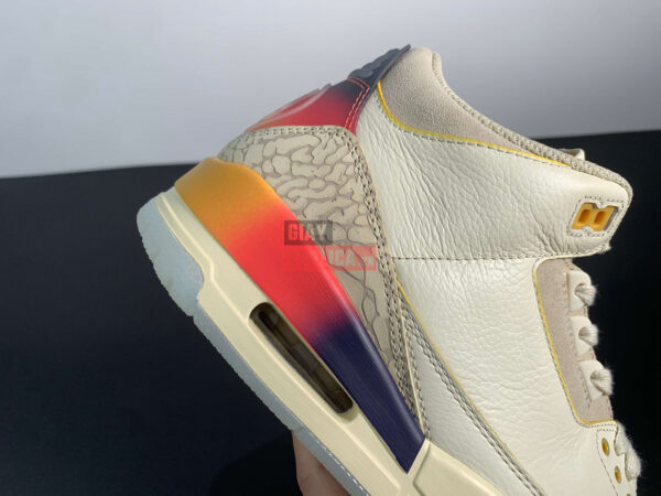 Giày Nike Air Jordan 3 x J Balvin Medellín Sunset Like Auth