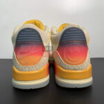 Giày Nike Air Jordan 3 x J Balvin Medellín Sunset Like Auth