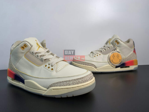 Giày Nike Air Jordan 3 x J Balvin Medellín Sunset Like Auth