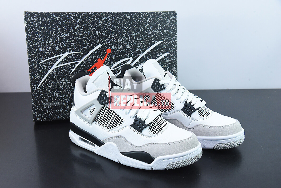Giày Nike Air Jordan 4 Retro ‘Military Black’
