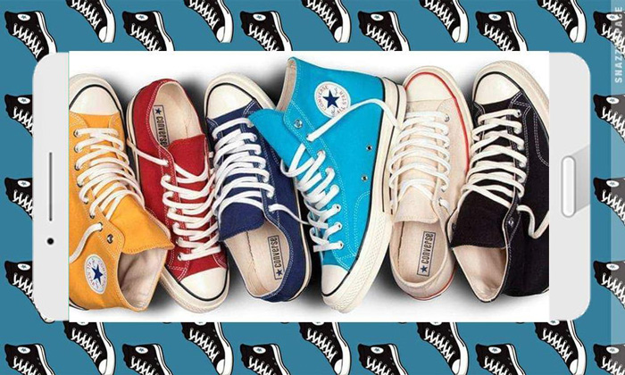 giày Converse có màu sắc đa dạng