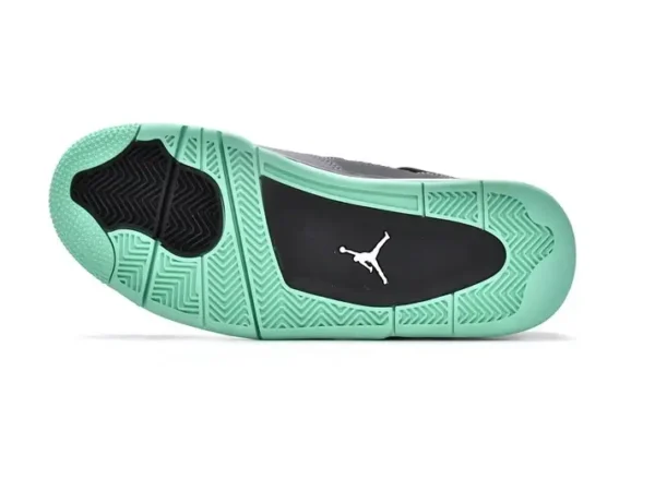 Giày Nike Air Jordan 4 Retro Green Glow Like Auth (4)