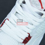 Giày Nike Air Jordan 4 Retro Metallic Red Like Auth