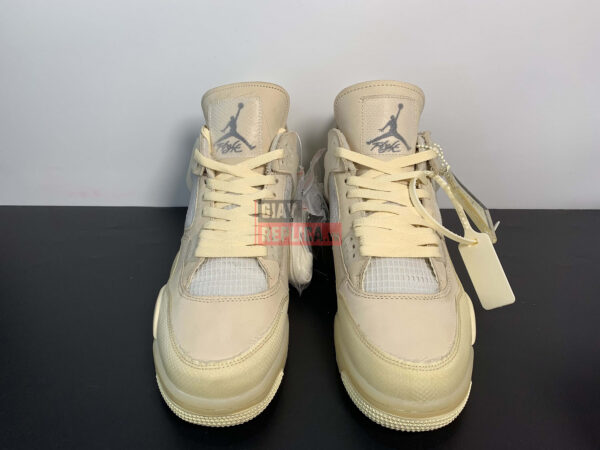 Giày Nike Air Jordan 4 Retro Off-White Sail Like Auth