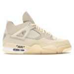 Giày Nike Air Jordan 4 Retro Off-White Sail Like Auth