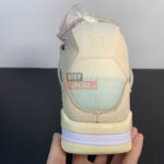 Giày Nike Air Jordan 4 Retro Off-White Sail Like Auth