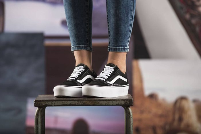 BST giày Vans độn đế, hack chiều cao cực hiệu quả 4 Vans Old Skool Platform