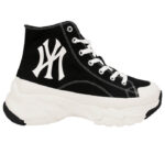 Giày MLB Bigball Chunky High New York Yankees Black Like Auth