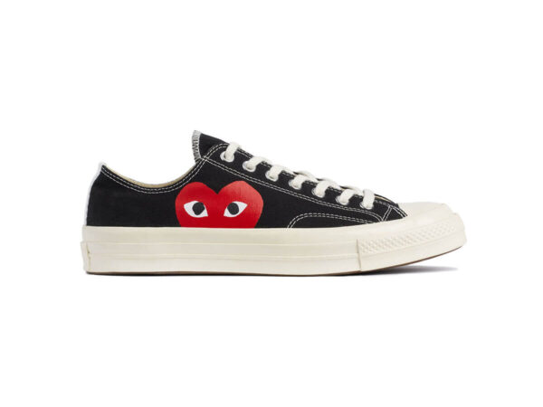 Giày Converse CDG đen cổ thấp Like Auth
