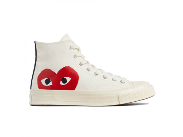 Giày Converse CDG trắng cổ cao Like Auth