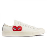 Giày Converse Trái Tim CDG trắng cổ thấp Like Auth