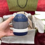Giày Gucci GG Screener Grey Xám Da Lộn Suede Like Auth