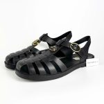 Dép Rọ Gucci mặt Hổ GG Vàng Nam Nữ (1)