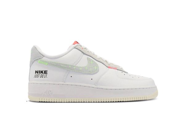 Giày Nike Air Force 1 Low Just Do It White Stitch Like Auth