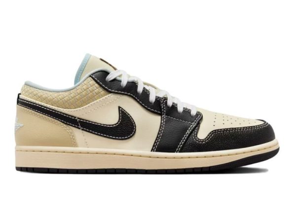 Giày Nike Air Jordan 1 Low SE Coconut Milk Black Like Auth