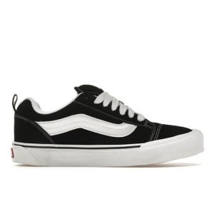Giày Vans Knu Skool Black White Like Auth