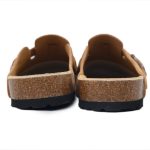 Dép Birkenstock Boston Soft Footbed Suede Mink Màu Nâu