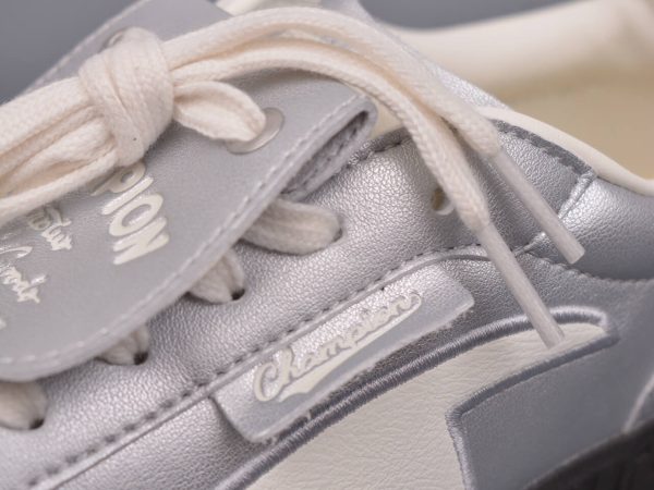 Giày-Champion-Essentials-Champ-T-Trainer-Metallic-Silver-Like-Auth